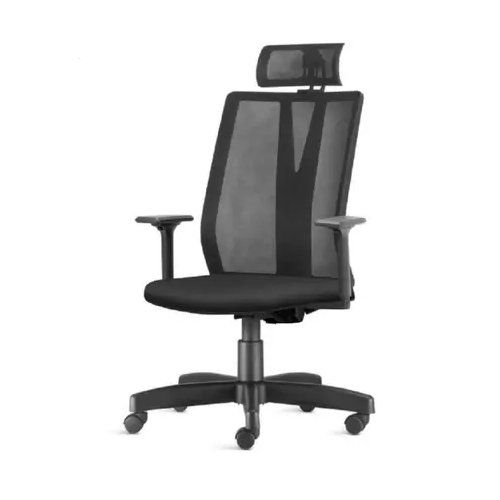 cadeira giratória com encosto para cabeça