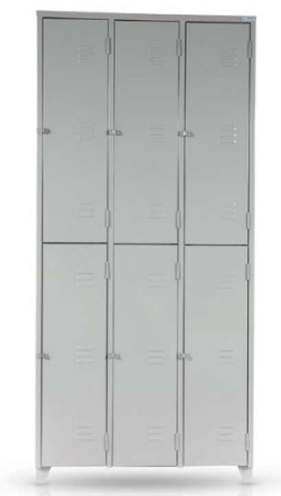 roupeiro de aço 06 vãos pg