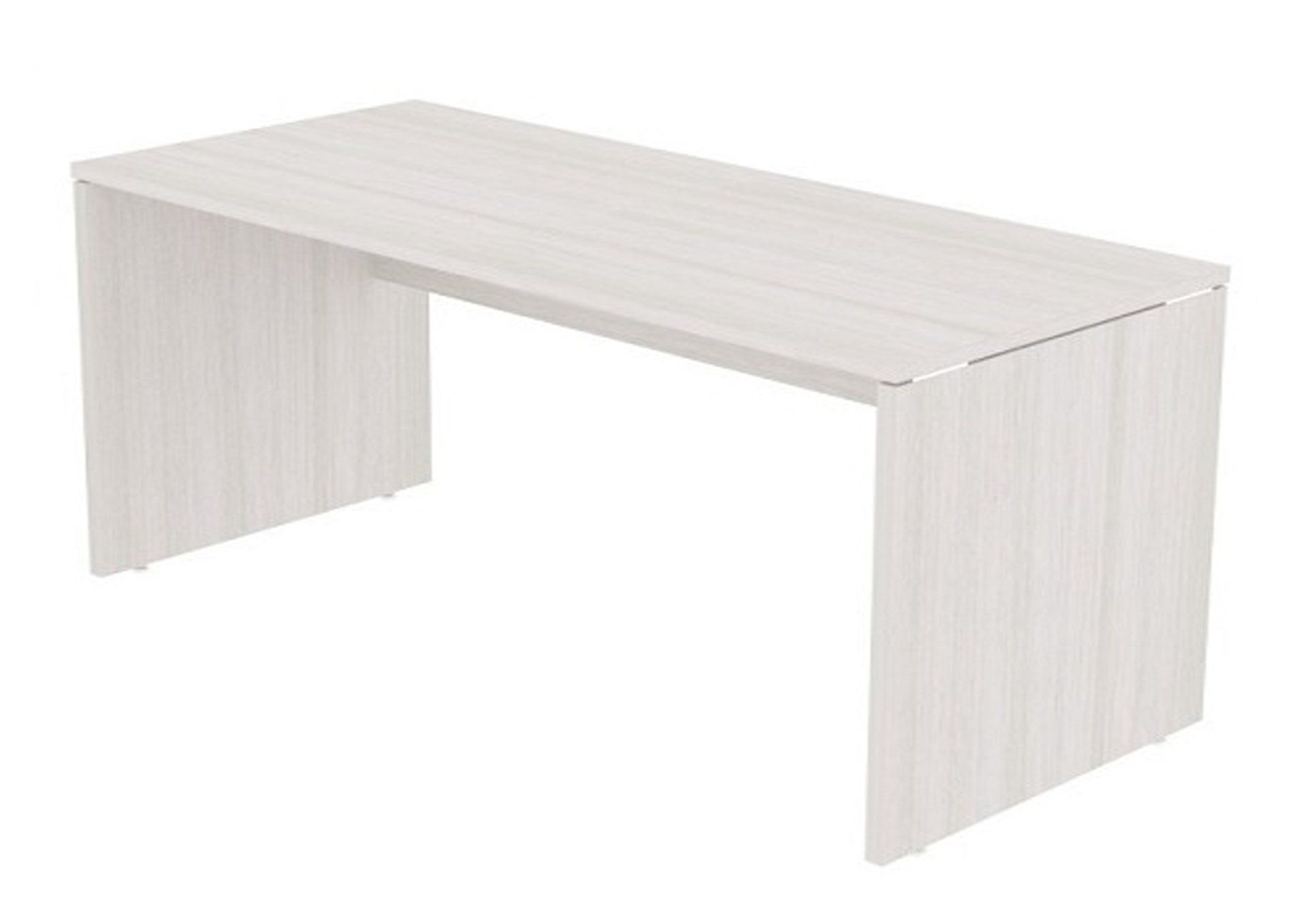 mesa com pé painel sem gavetas