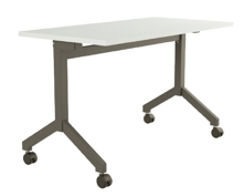 mesa rebativel com rodizios