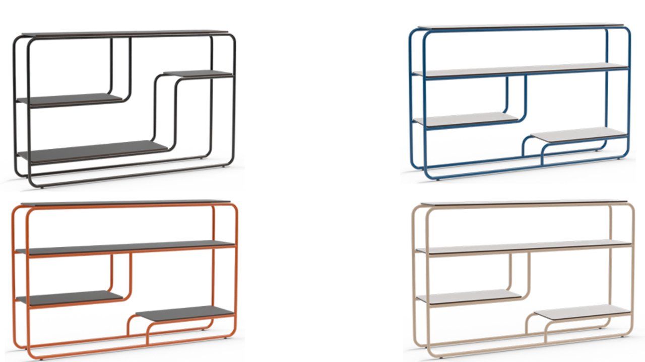 estante pix colorida modular