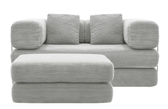 sofá cama bloom branco