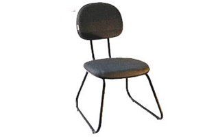 cadeira  fixa com pé ski