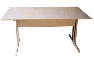 mesa de escritório de 1,40 cor ovo