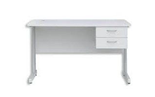 mesa com duas gavetas