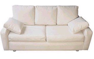 sofá de 03 lugares branco