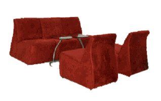 conjunto de sofás modulares