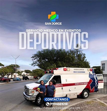 AMBULANCIAS SAN JORGE - DEPORTIVOS