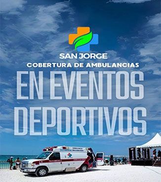 AMBULANCIAS SAN JORGE - EVENTOS DEPORTIVOS