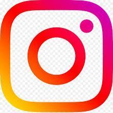 Instagram logo: a red-orange-yellow-pink gradient square with a white-outlined, rounded-corner square and camera lens icon.