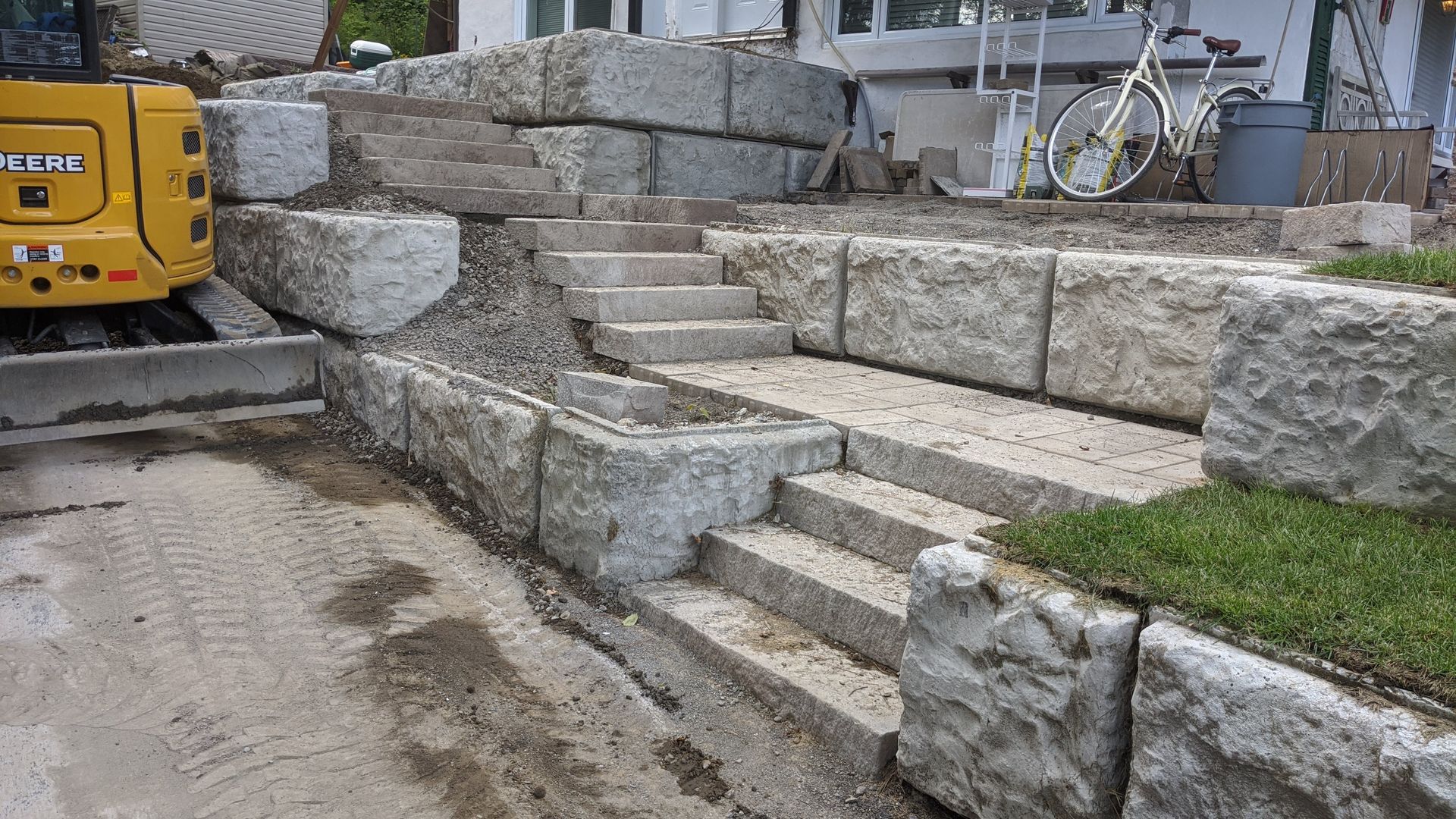 PAVAGE ET PAVÉ UNI ET MURS