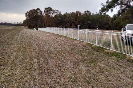 Ornamental Iron Fence — Fredericksburg, VA — H & S Fencing and Landscaping Inc.