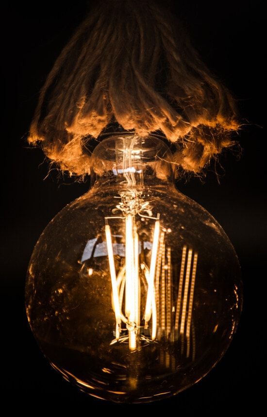 lumière allumée