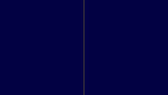 ligne vertical or