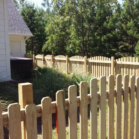 Residential Wood Fence — Pensacola, FL — A1 Hurricane Fence