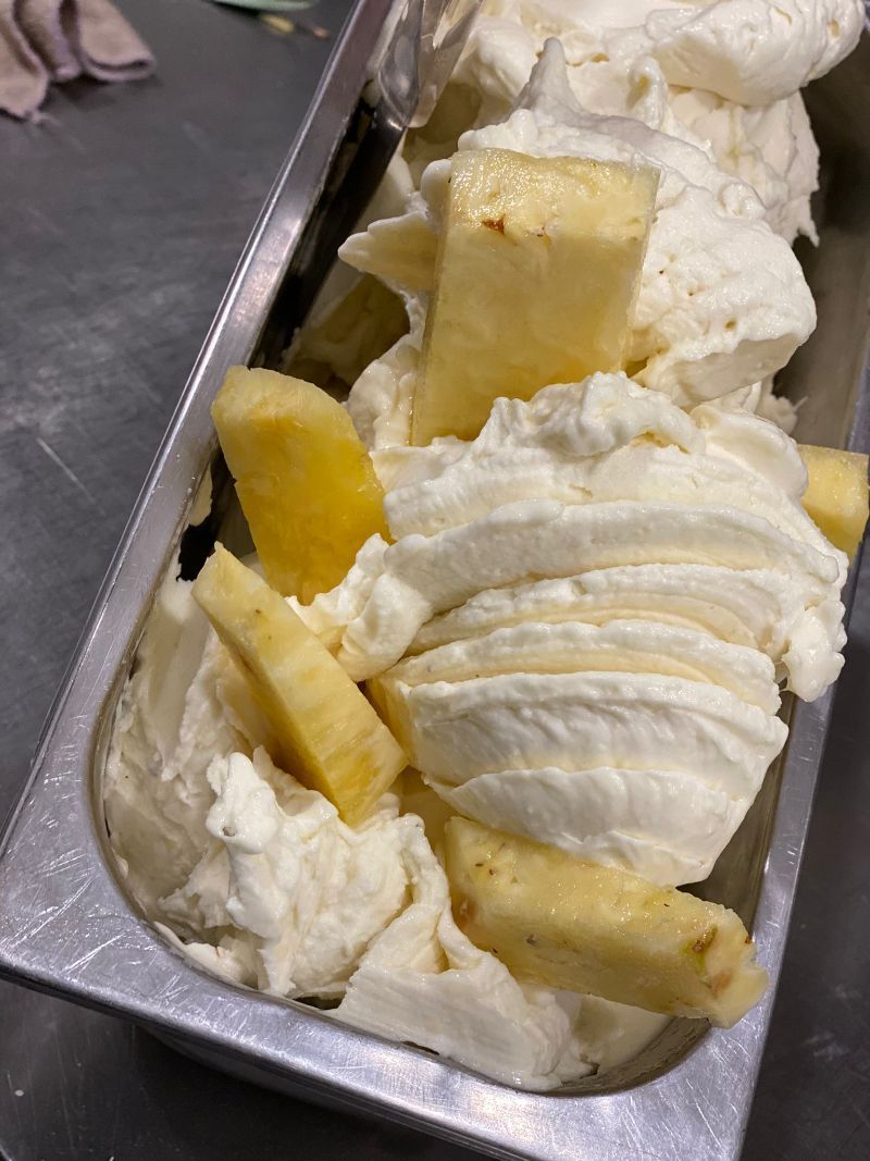 gelato al limone gelateria a Roma