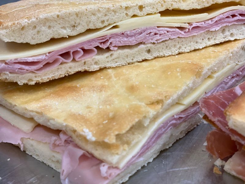 tramezzini e focacce