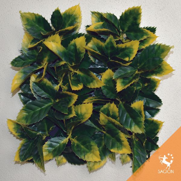 Follaje artificial amarelo