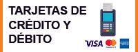Tarjetas de crédito y debito