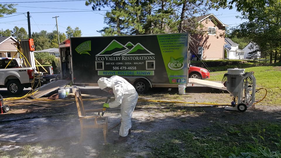 Eco Valley Restorations Logo Dry Ice Blasting Recent Projects