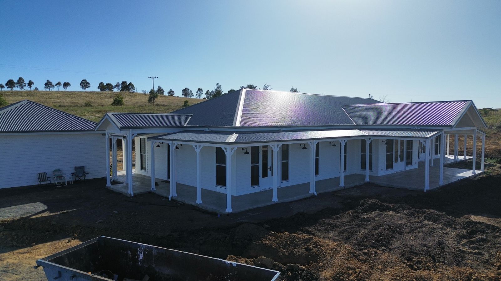 A Close up Of a Wooden Roof Under Construction — Trussframe in Westdale, NSW