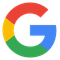 Google logo, a stylized 
