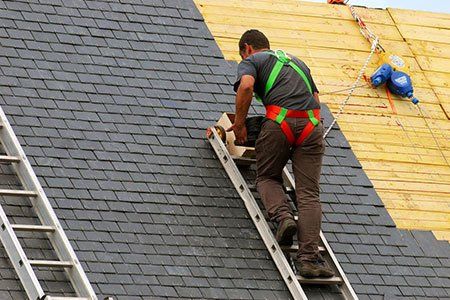 Roofer Installing Asphalt Shingle — Kennedale, TX — Dorsey's Unlimited Construction