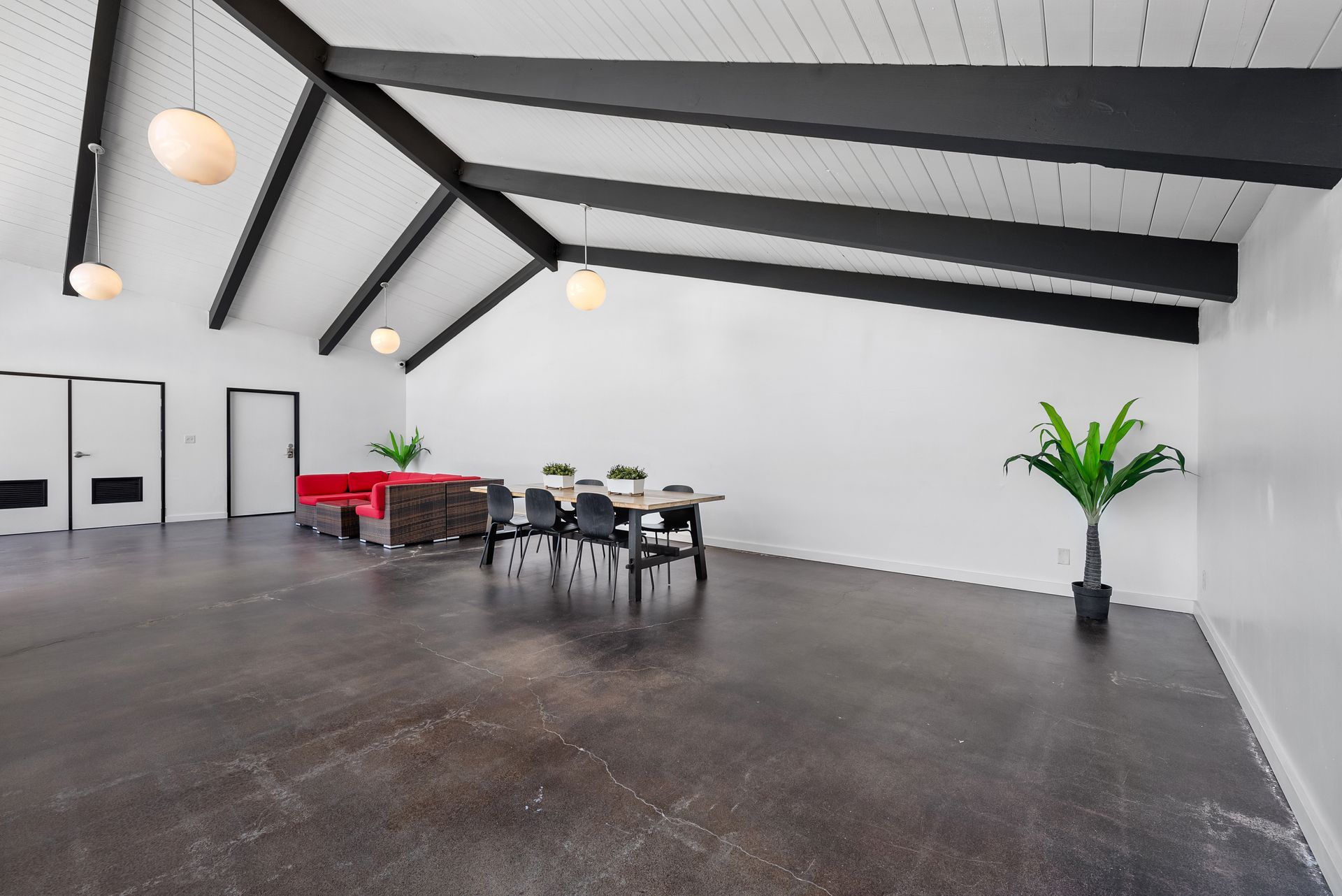 lanai interior with table