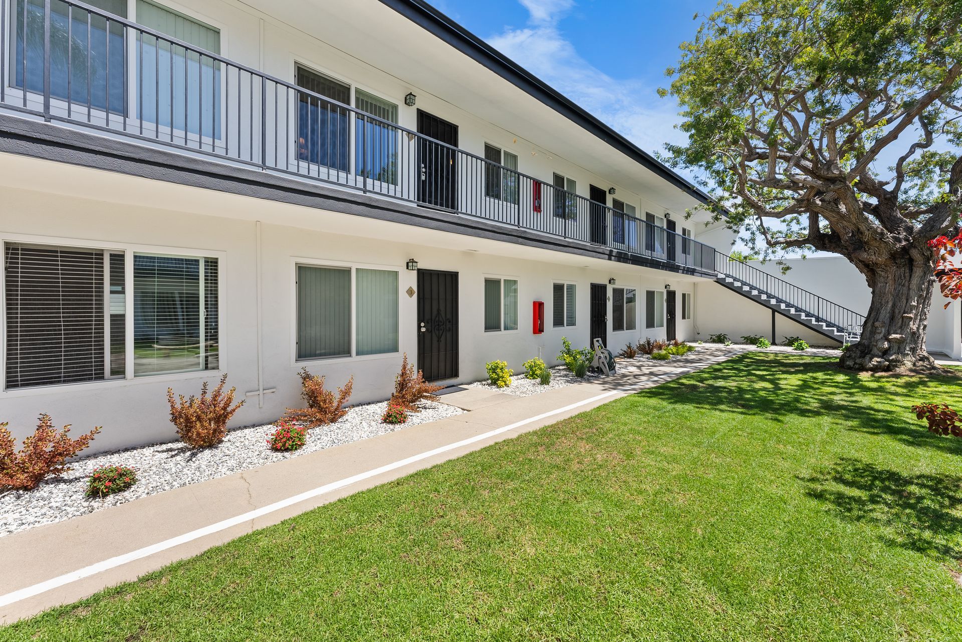 Exterior apartment doors