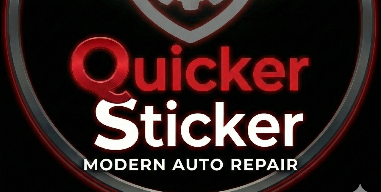 Quicker Sticker Modern Auto Repair's Full Service Maintenance