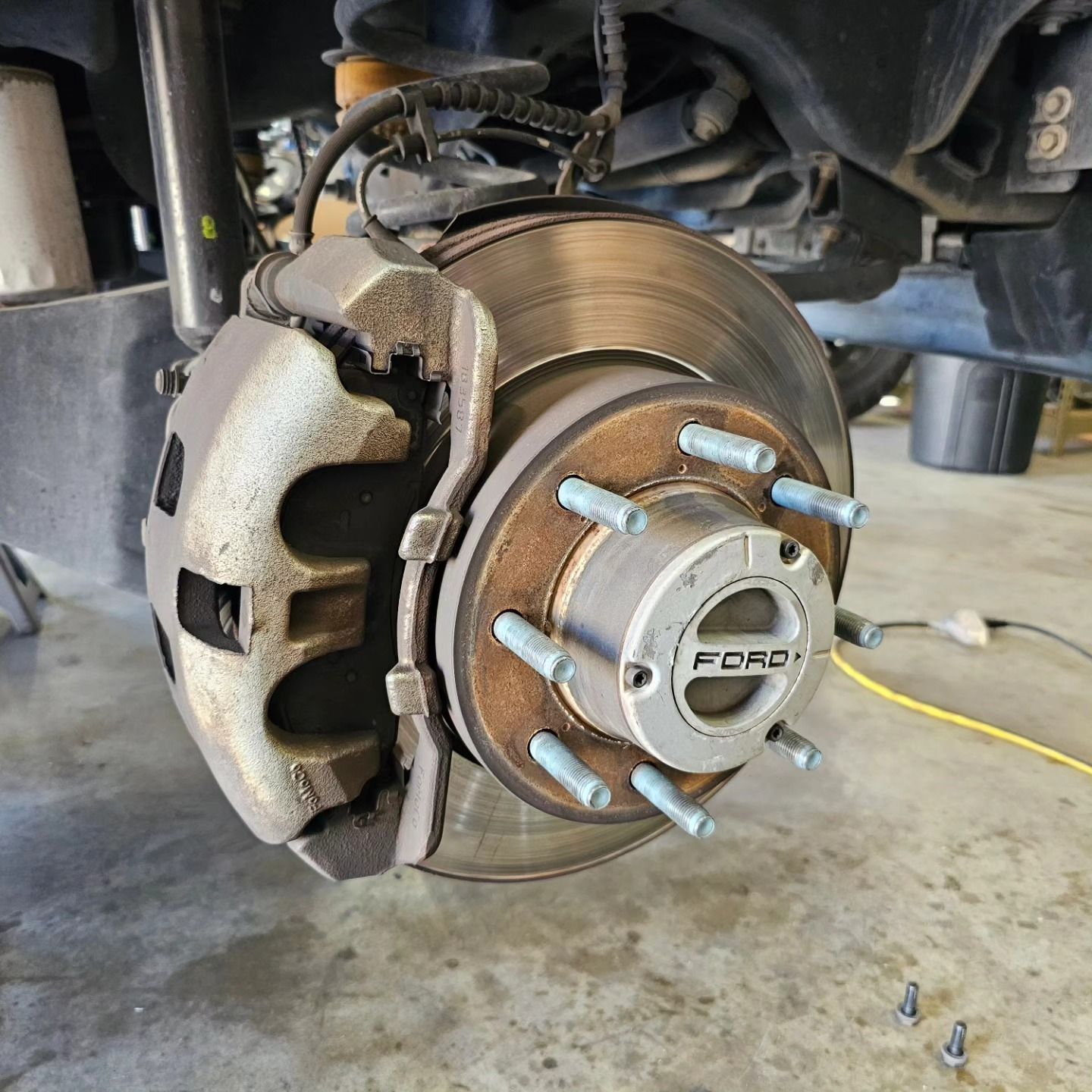 Car repair shop performing brake repair and brake maintenance services