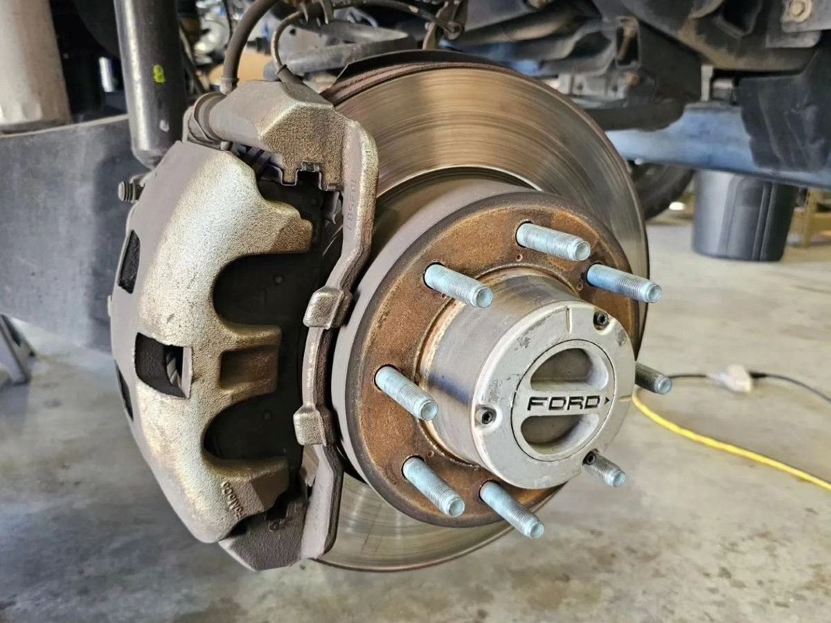 Car repair shop performing brake repair and brake maintenance services