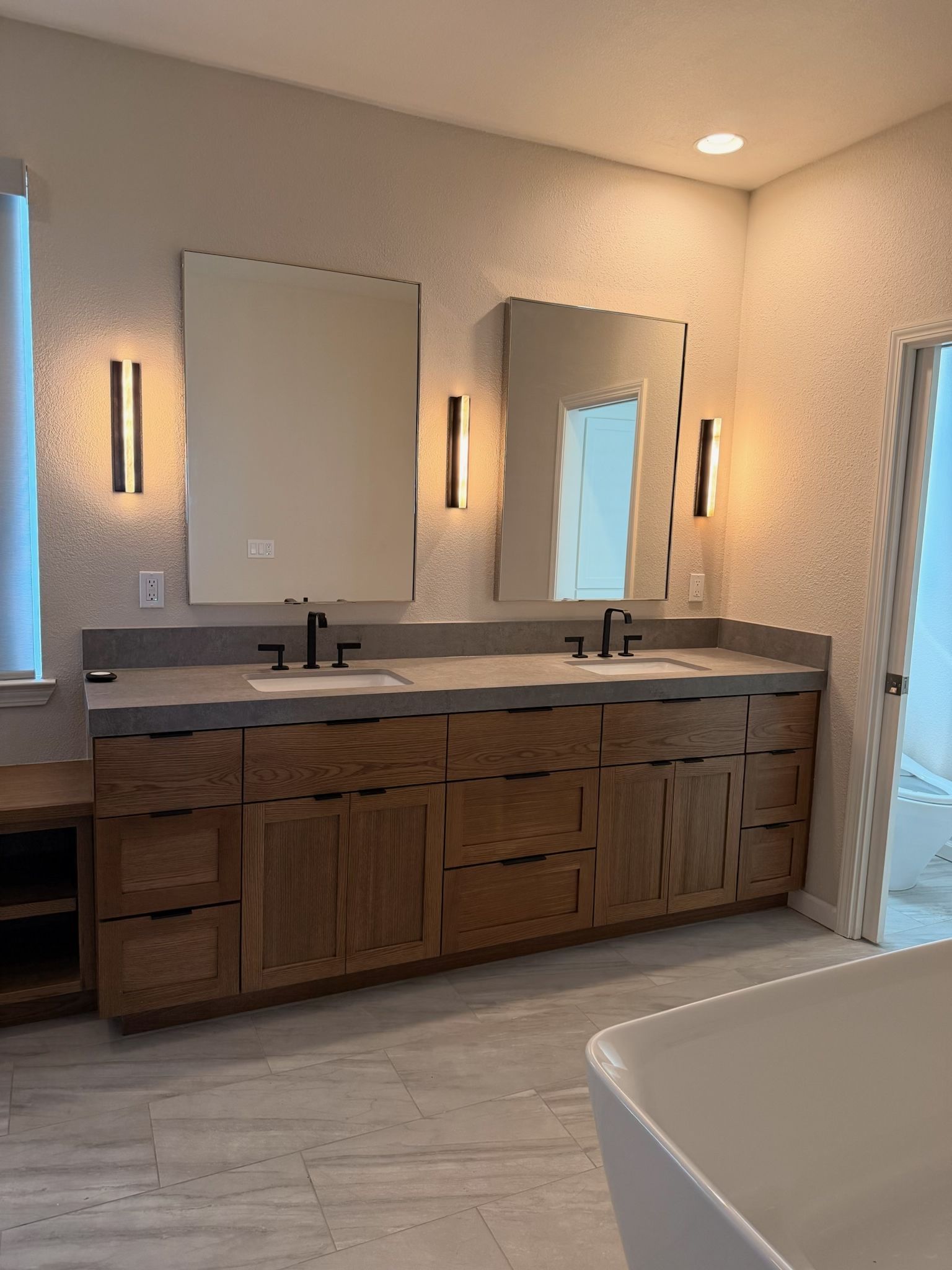 Before and After Bathroom Renovation - East Bay Area - JAM3 Construction