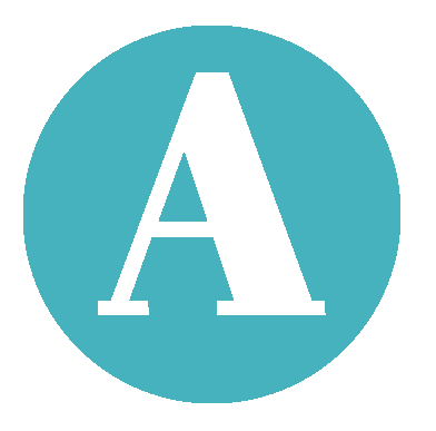 White letter