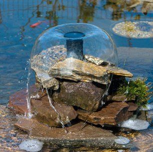 rock style water feature
