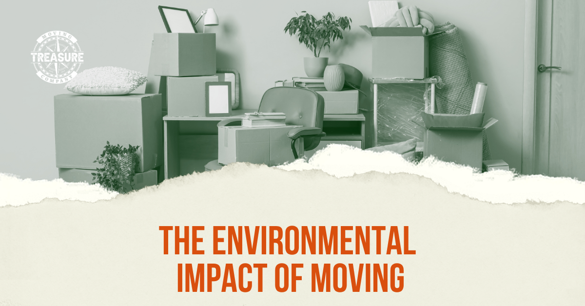 environmental impact of moving with packing materials