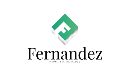 Um logotipo para fernandez é mostrado em um fundo branco.