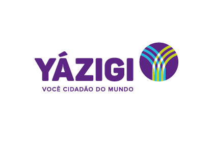 A logo for a company called yazigi você cidadão do mundo
