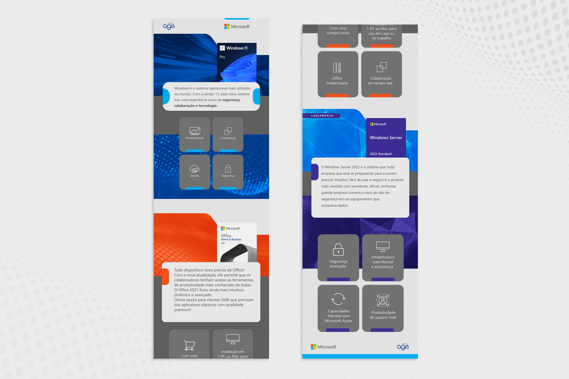 Uma captura de tela de um site em um telefone e uma captura de tela de um site em um tablet.