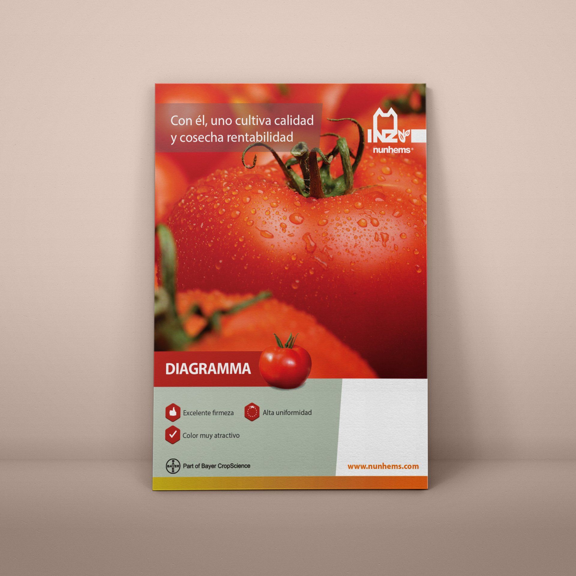 Um diagrama com a imagem de um tomate