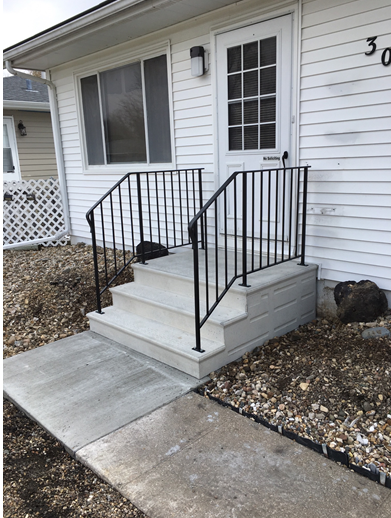 Precast Concrete Step Pads | Cedar Rapids, Fort Dodge, Marion & Des ...