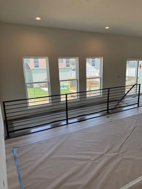 Custom Modern Interior Railing In Cedar Falls, IA