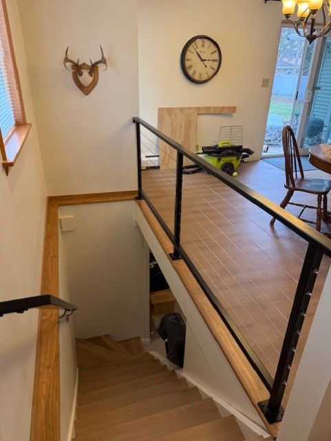 Modern Interior Cable Railings In Waterloo, IA