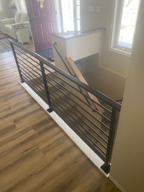 Custom Modern Interior Railings In Waverly, IA