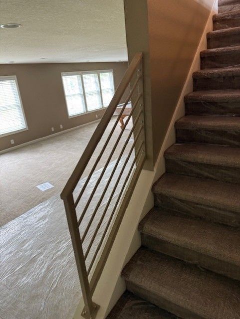 Custom Modern Interior Railing & Wall Rail In Cedar Falls, IA