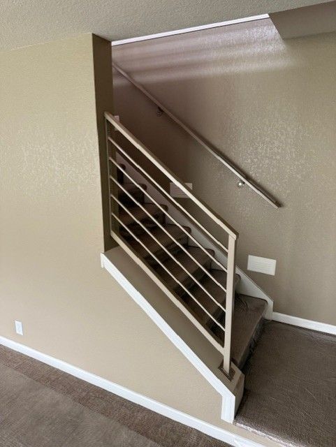 Custom Modern Interior Railing & Wall Rail In Cedar Falls, IA