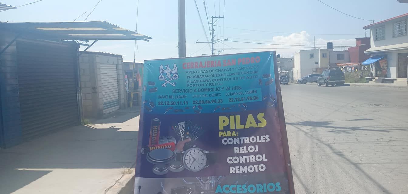 CERRAJERÍA AUTOMOTRIZ SAN PEDRO