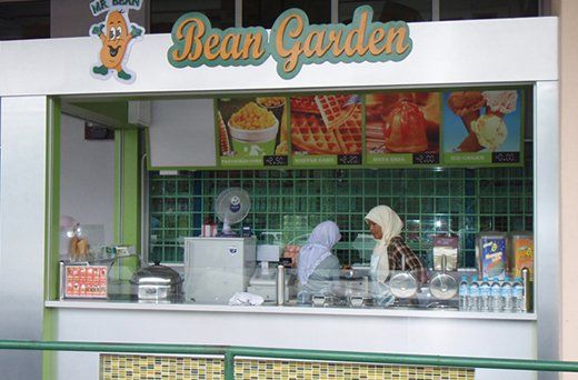 Mr Bean Mega Bean Bean Garden Kiosk