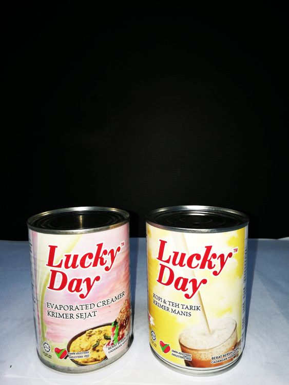 Lucky Day Evaporated Creamer Sweetened Milk Teh Tarik Susu Pekat Susu Cecair