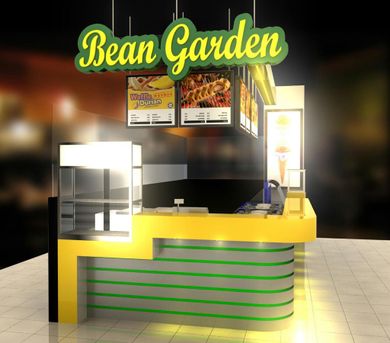 Mr Bean Mega Bean Bean Garden Kiosk
